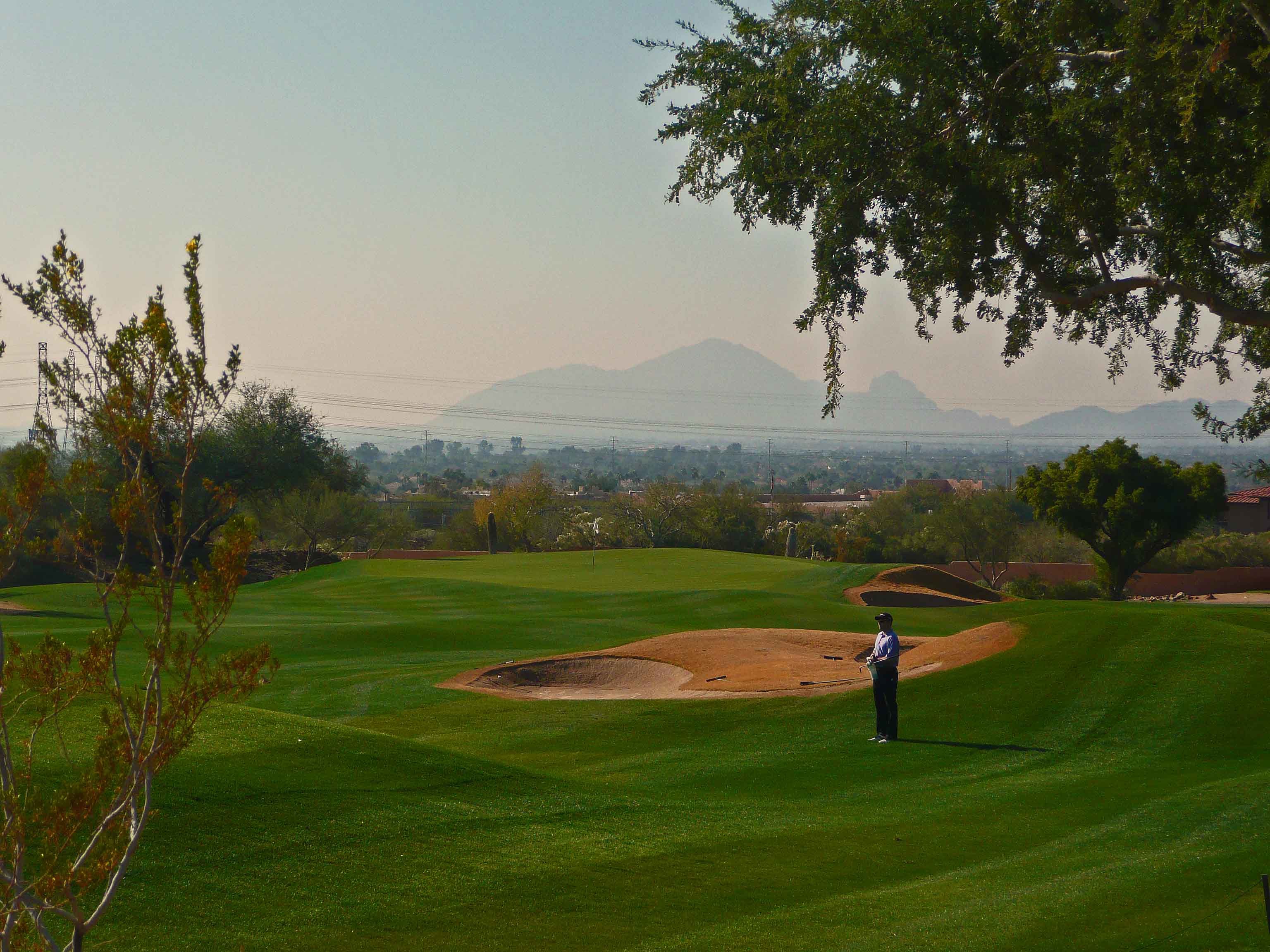 P1050859 View to Golf Course & Camelback Mountain – Ancala